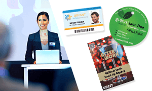 Badges voor congressen & evenementen