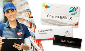 Badges voor winkels