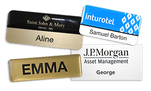 Permanente naambadges