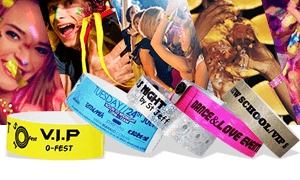 Polsbandjes voor kleine evenementen & feesten