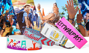 Polsbandjes voor festivals & concerten