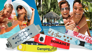 Polsbandjes voor hotels & kampeerterreinen