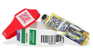 Polsbandjes met barcodes