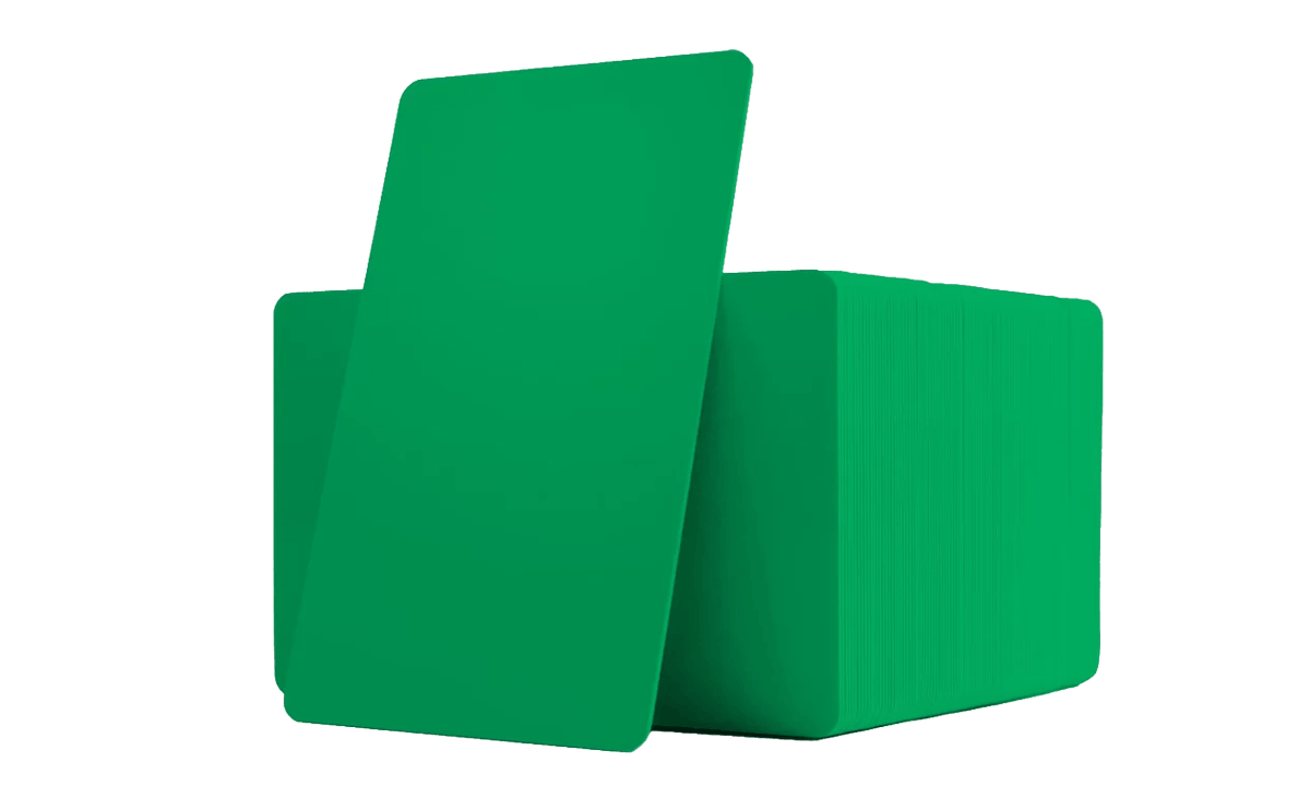 Blanco Groene PVC kaarten - 760 mic