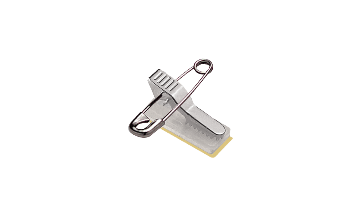 Pin-clip-bevestiging met schuimband