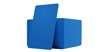Blanco Gele PVC kaarten - 760 mic