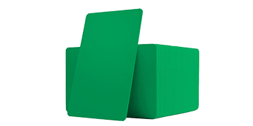 Blanco Groene PVC kaarten - 760 mic