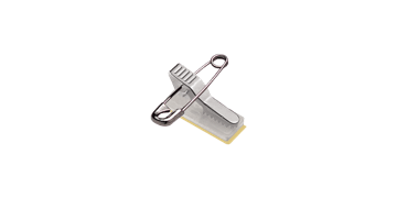 Pin-clip-bevestiging met schuimband