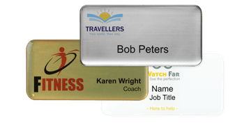 Premium Impress Naam badge, 75 X 38 mm