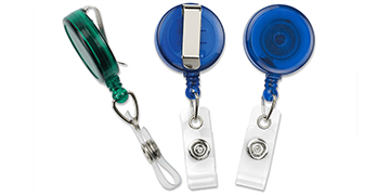 Doorschijnende MaxLabel-jojo met riemclip