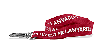 Gepersonaliseerde 15 mm economische lanyards voor evenementen - bedrukking in één kleur