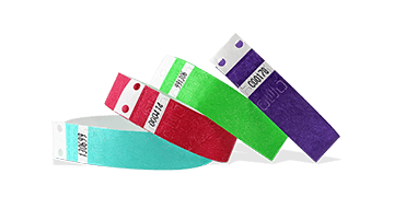 Pre-genummerde Tyvek polsbandjes 19 mm