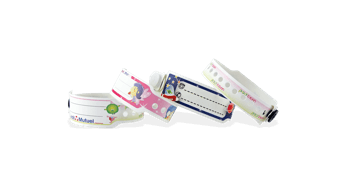 Plastic polsbandjes 19mm voor kinderen - digitale kleurafdruk, foto kwaliteit