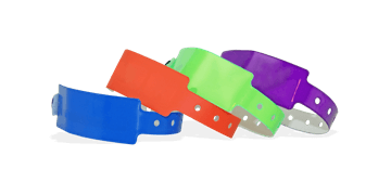 Vinyl Polsbandjes 25 mm, zonder afdruk
