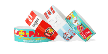 Tyvek polsbandjes 25 mm - Digitale kleur afdruk, foto kwaliteit